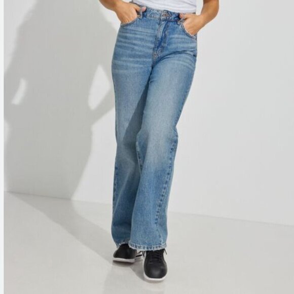 Garage Denim - Garage Women's Size 5/27 Blue Wide Leg Jeans